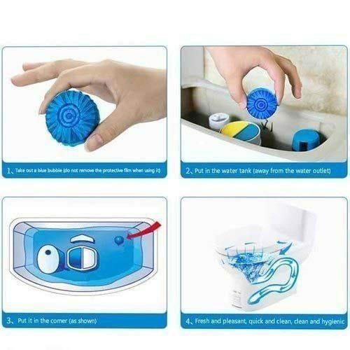 Toilet Cleaning Tablet- Pack of 1 (10pc)