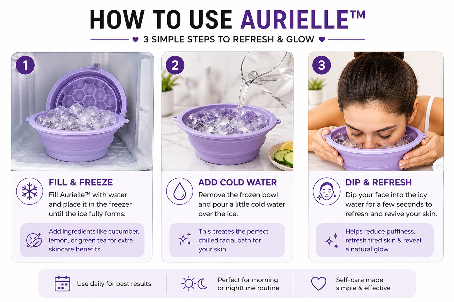 Aurielle™ Ice Facial Bowl