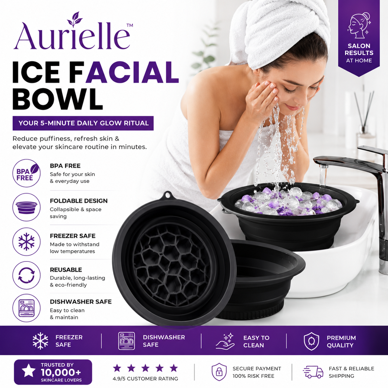Aurielle™ Ice Facial Bowl